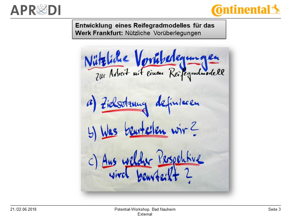 APRODI Conti Potential-Workshop Folie 3