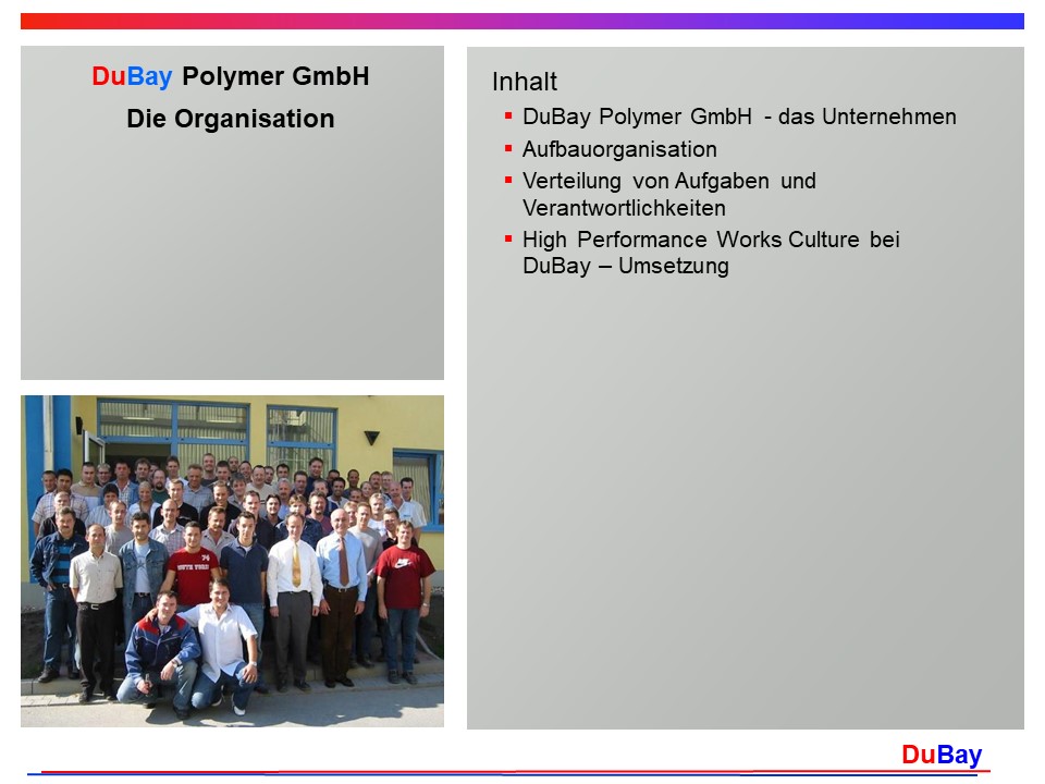 APRODI DuBay Die Organisation