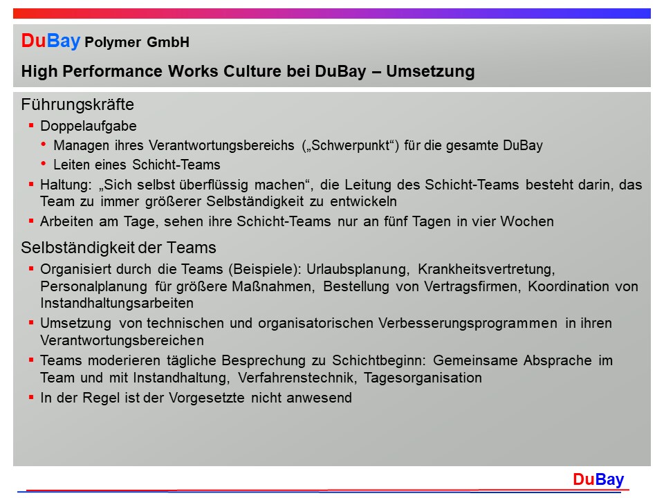 APRODI DuBay Die Organisation Folie 6