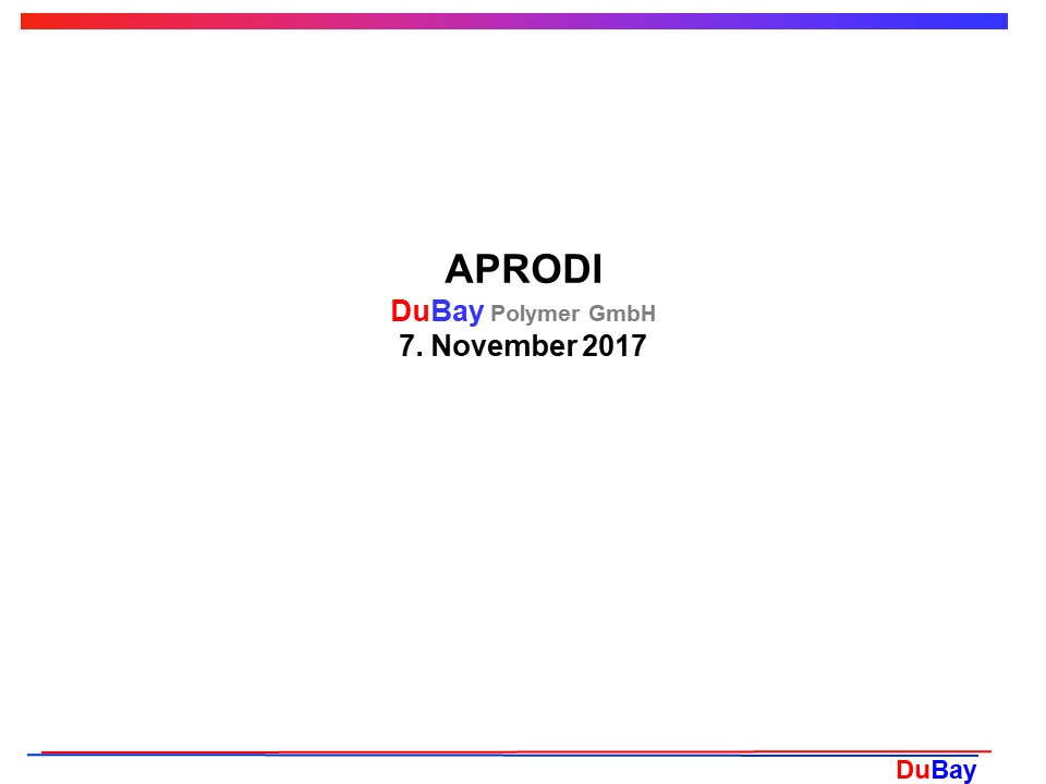 APRODI DuBay Ergebnispräsentation