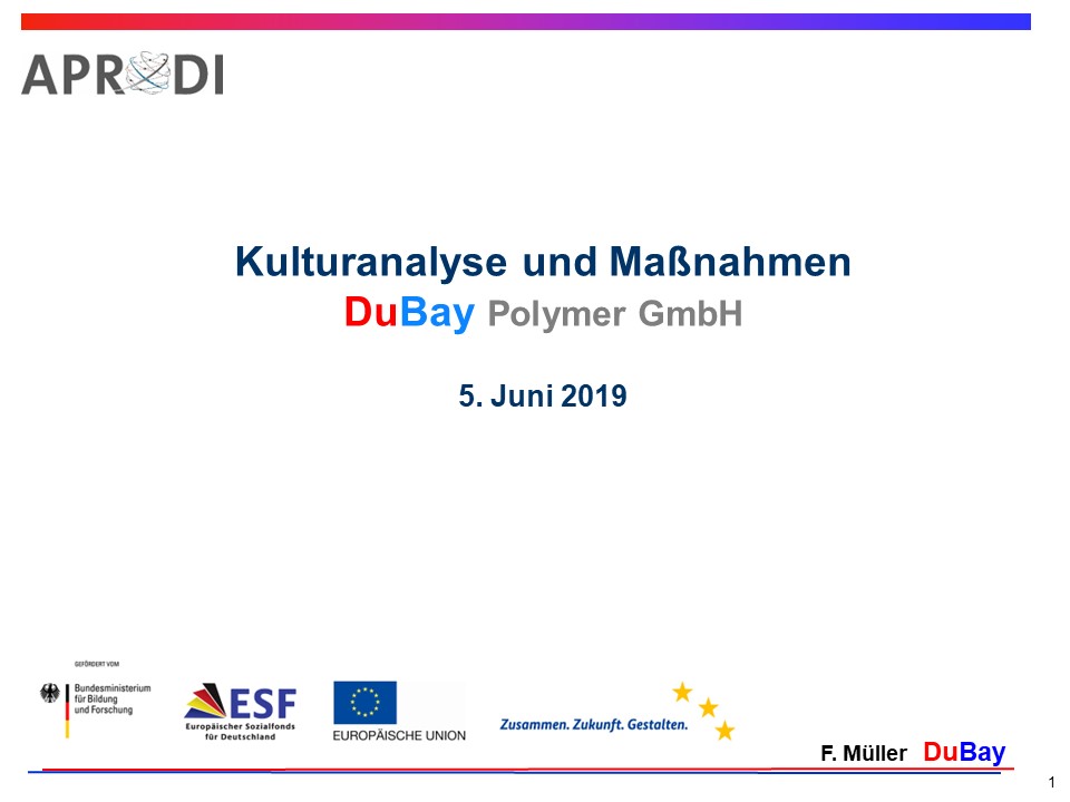 APRODI DuBay Ergebnispräsentation