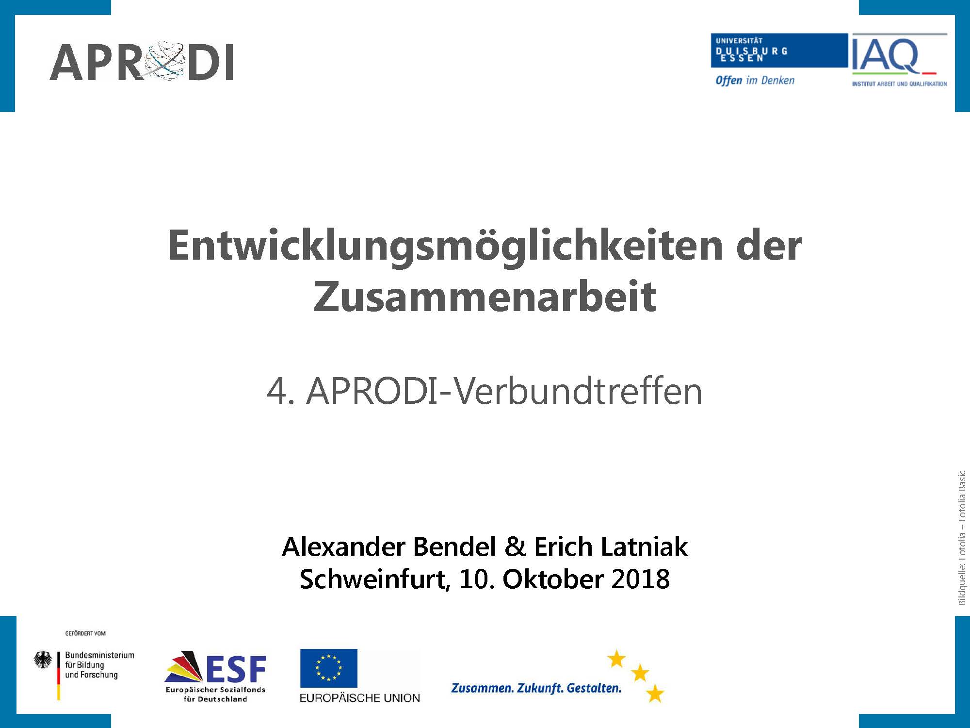 APRODI DuBay Ergebnispräsentation