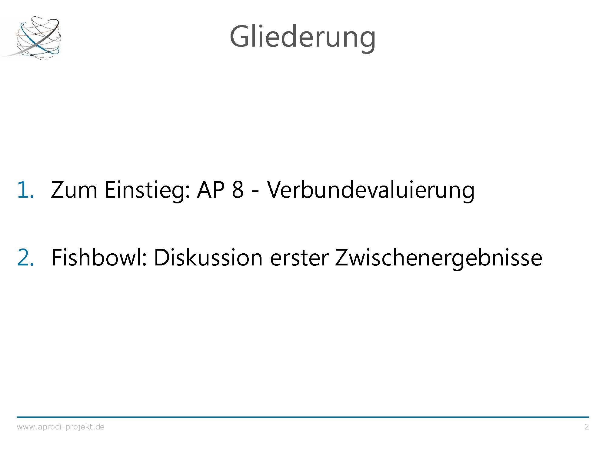 APRODI DuBay Ergebnispräsentation Folie 2