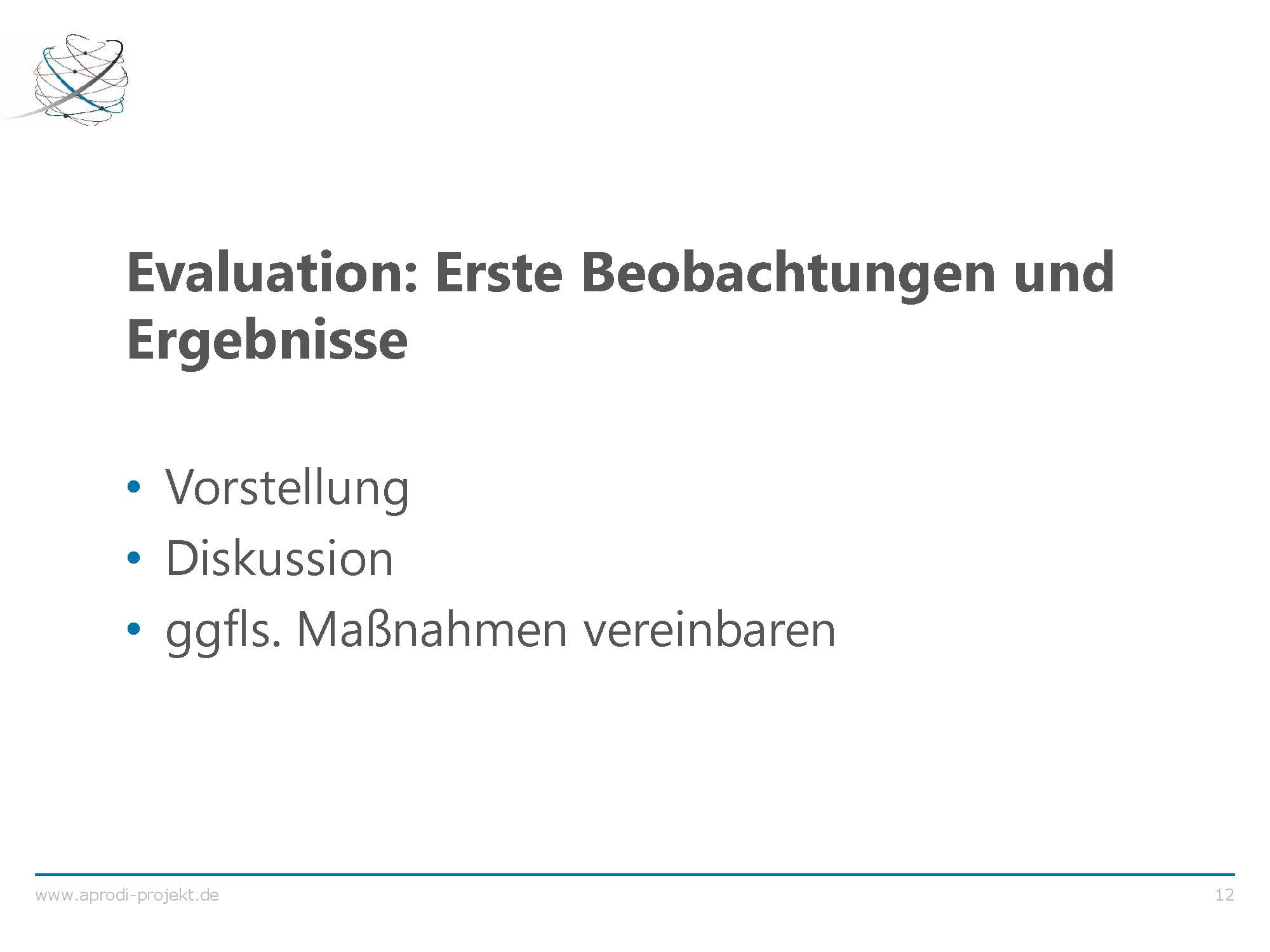 APRODI DuBay Ergebnispräsentation Folie 12