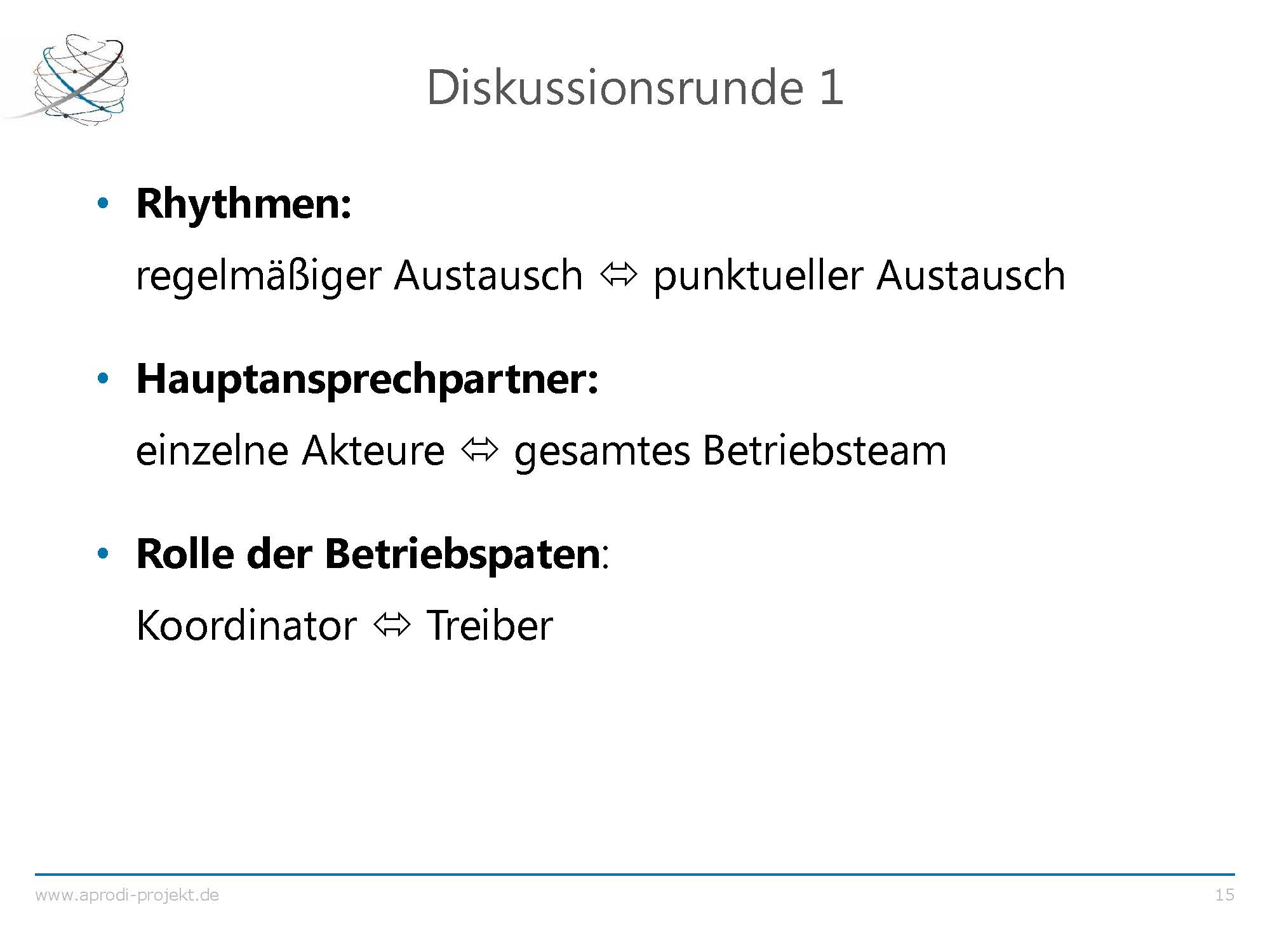 APRODI DuBay Ergebnispräsentation Folie 15