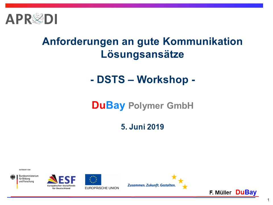 APRODI DuBay Ergebnispräsentation