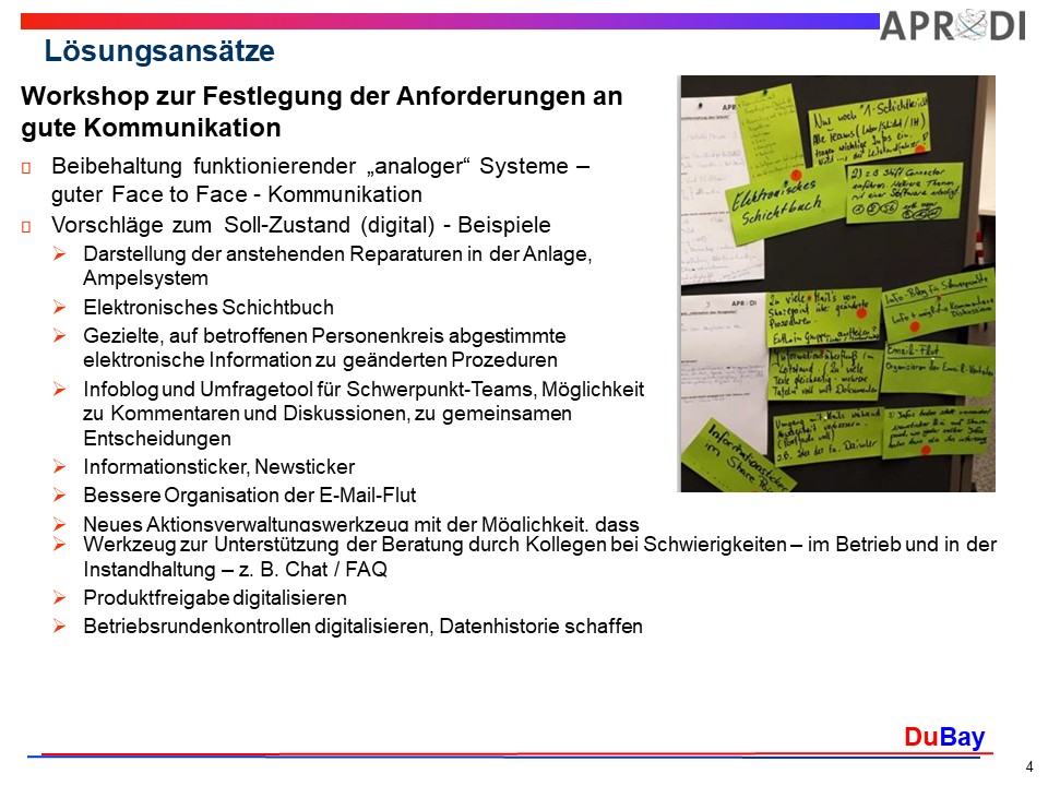 APRODI DuBay Ergebnispräsentation Folie 4