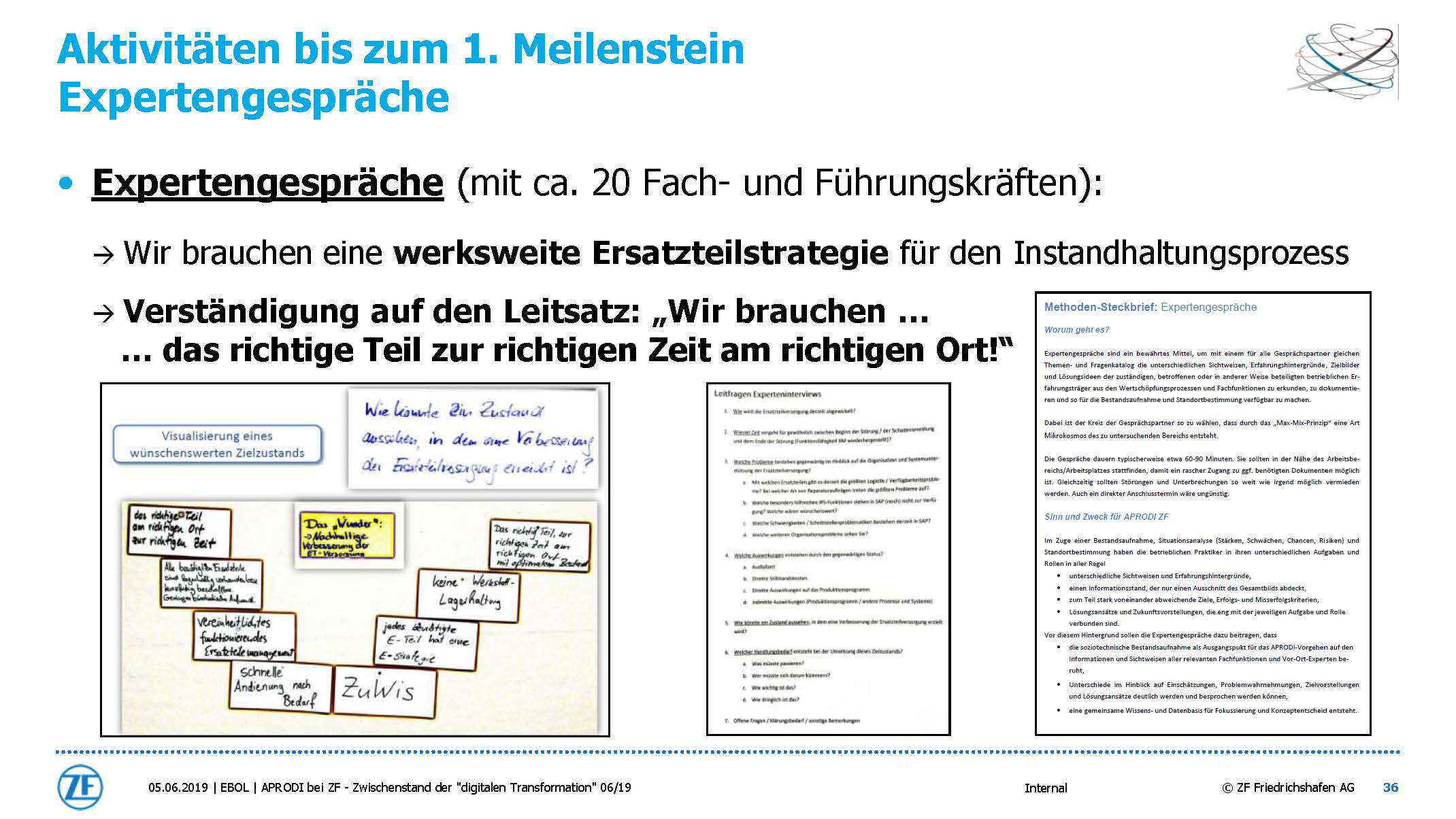 APRODI ZF Zwischenbilanz Folie 36