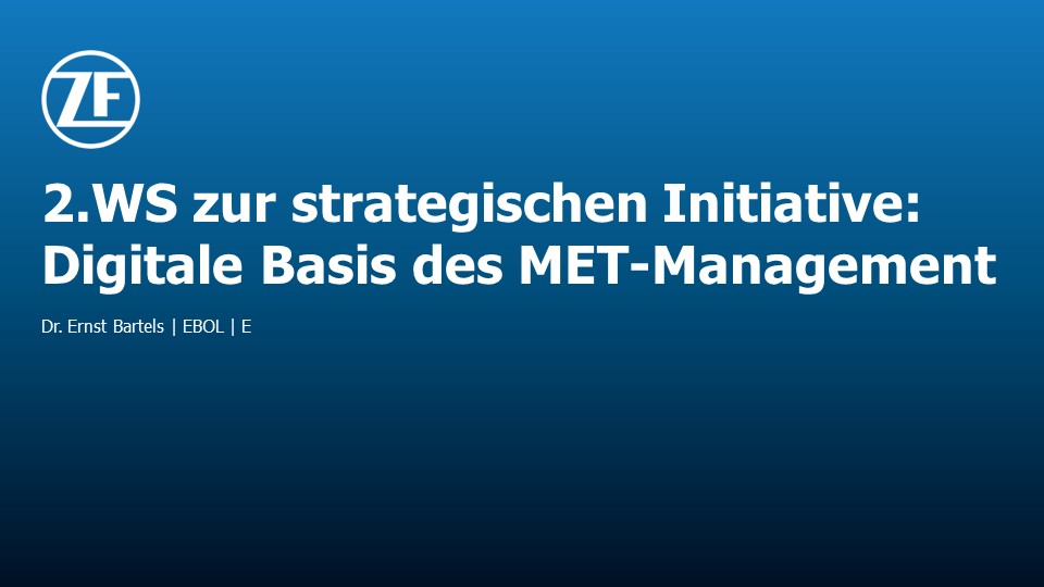 Ergebnisse des Workshops