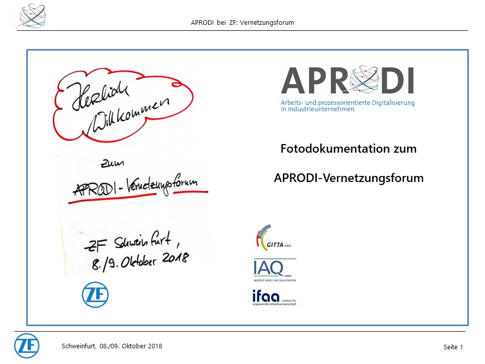 Ergebnisse des Vernetzungsforums